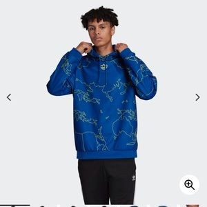 trefoil world adidas hoodie